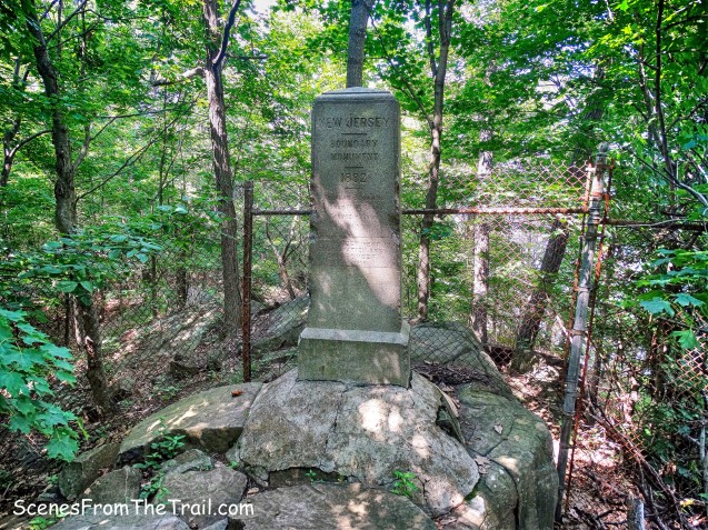 New Jersey Boundary Monument