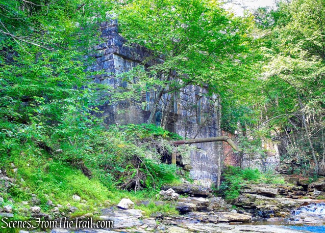 Hydroelectric Power House ruins on the Peter's Kill