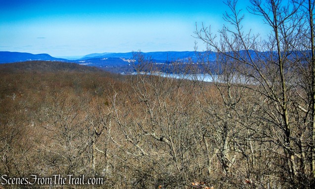 view near the high point of Doris Duke Trail