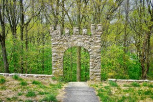 stone arch - Lenoir Preserve