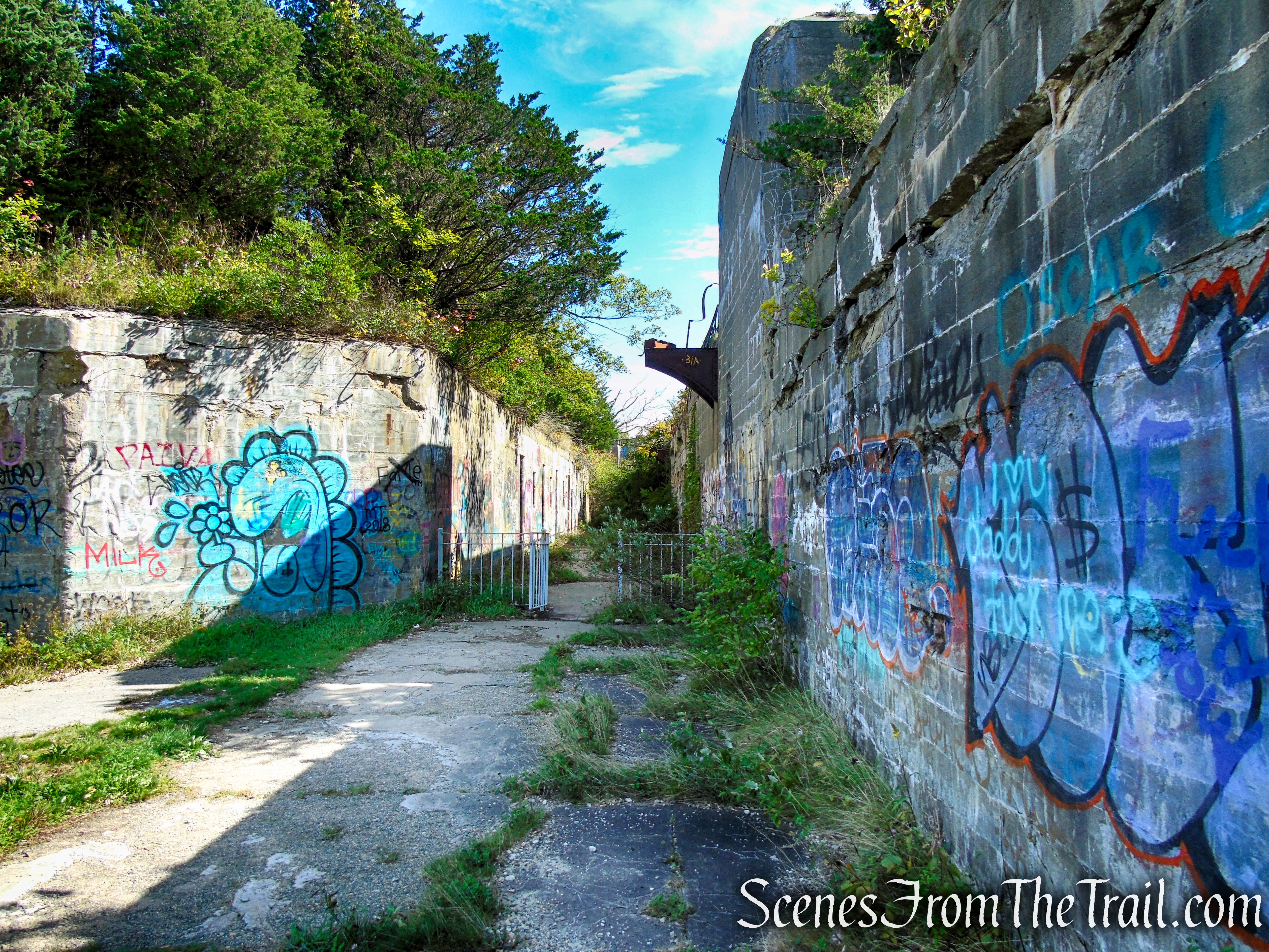 Fort Wetherill Ruins