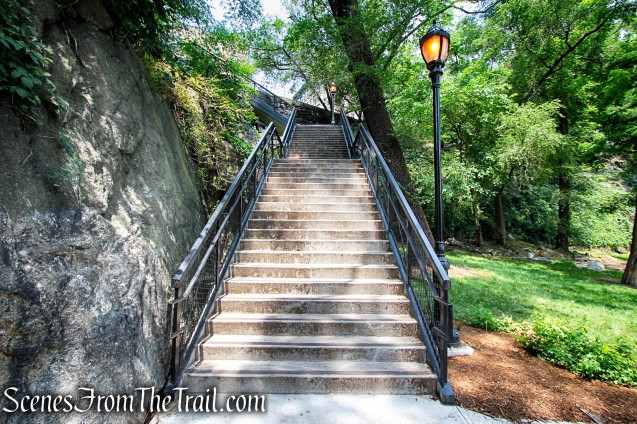 John T. Brush Stairway - High Bridge Park