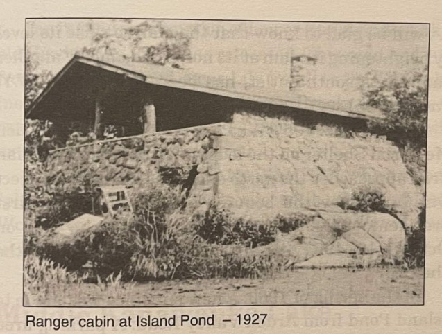 Ranger Cabin - Island Pond - 1927