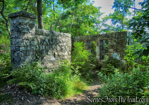 Van Slyke Castle ruins - Ramapo Mountain State Forest