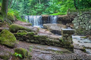 Crum Creek cascade - Kennedy Dells County Park