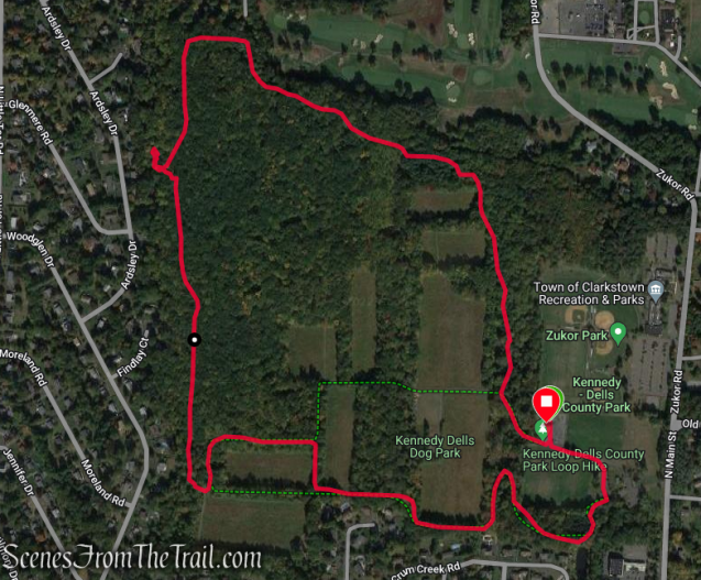 Kennedy Dells County Park Loop Hike