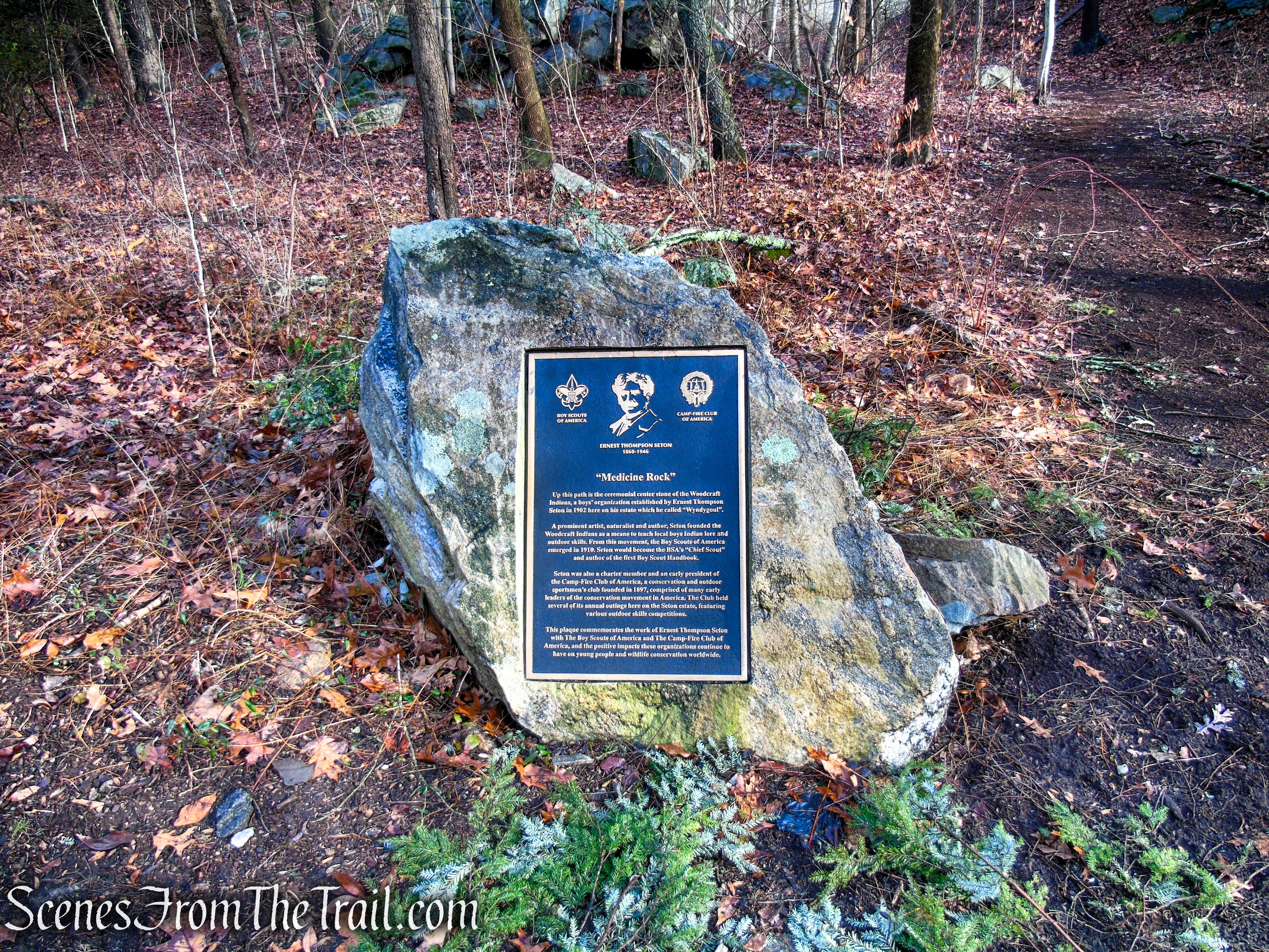 Medicine Rock Trail - Pomerance Park